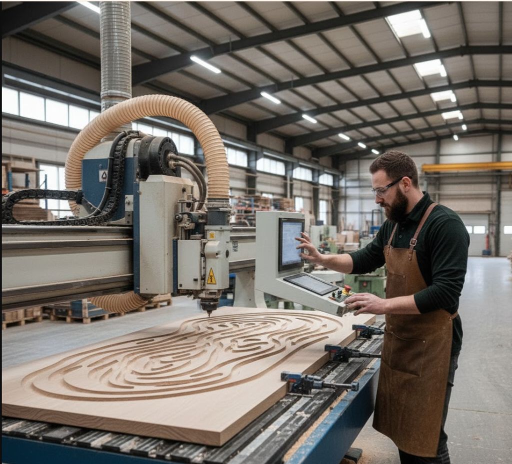 המהפכה השקטה: מכונת CNC משנה את חוקי המשחק לעסקים קטנים ובינוניים